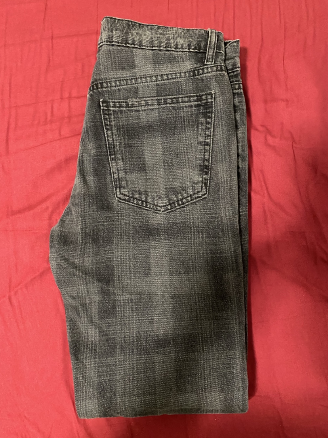 Zara Black Plaid Jeans Size 26
