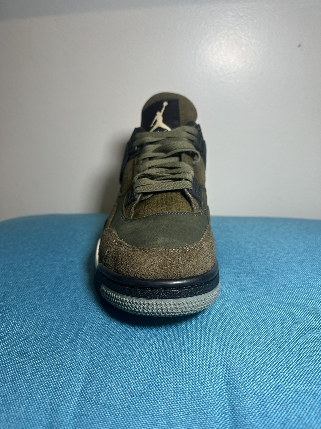 Air Jordan 4 Retro SE Military Olive - photo 2