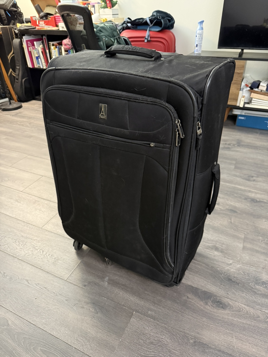 Omni PC Checked Spinner Luggage