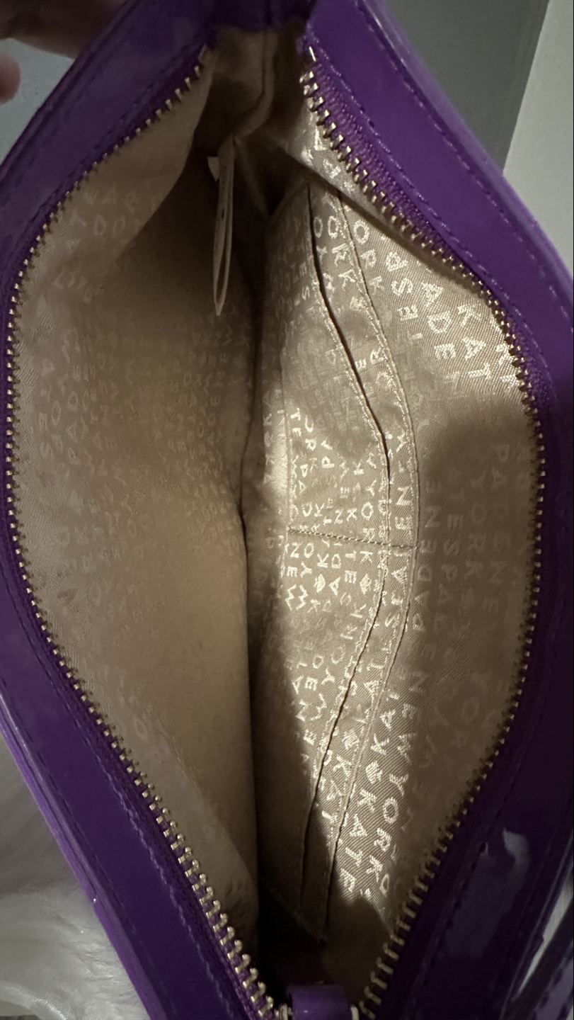 Kate Spade New York Purple Patent Leather Crossbody Bag 🏒🏒 - photo 3