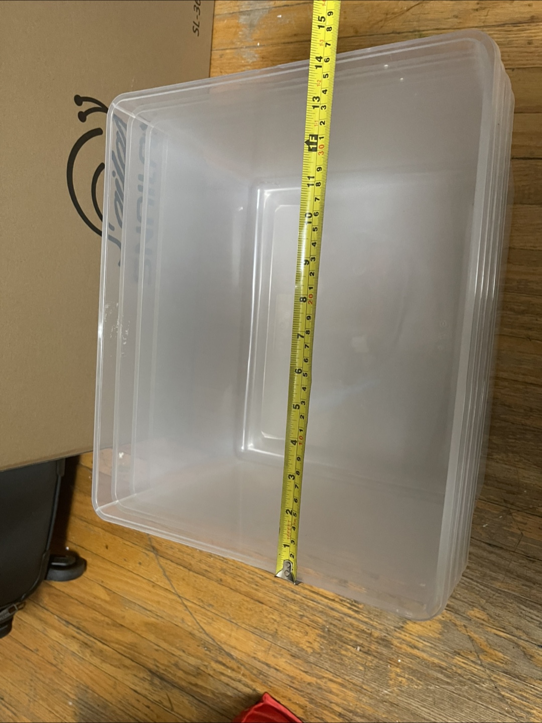 Clear Plastic Bins 🏒 - photo 4