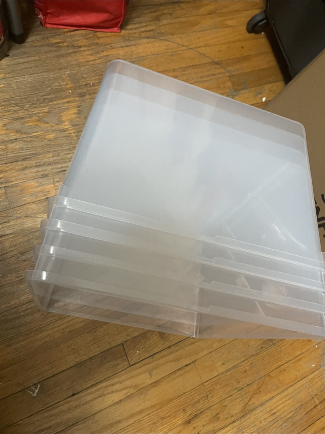 Clear Plastic Bins 🏒 - photo 3
