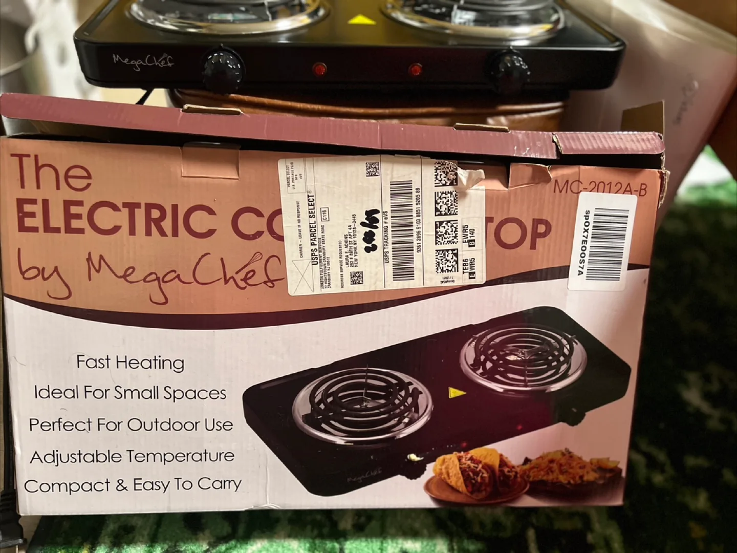 MegaChef Electric Coil Cooktop image indicator(3)
