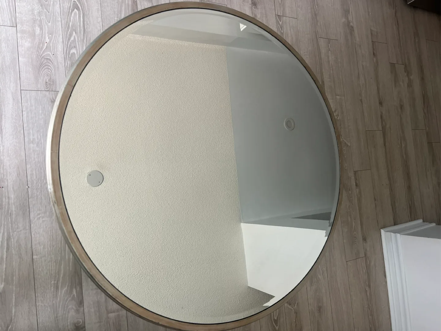 Silver wooden coffee table image indicator(4)