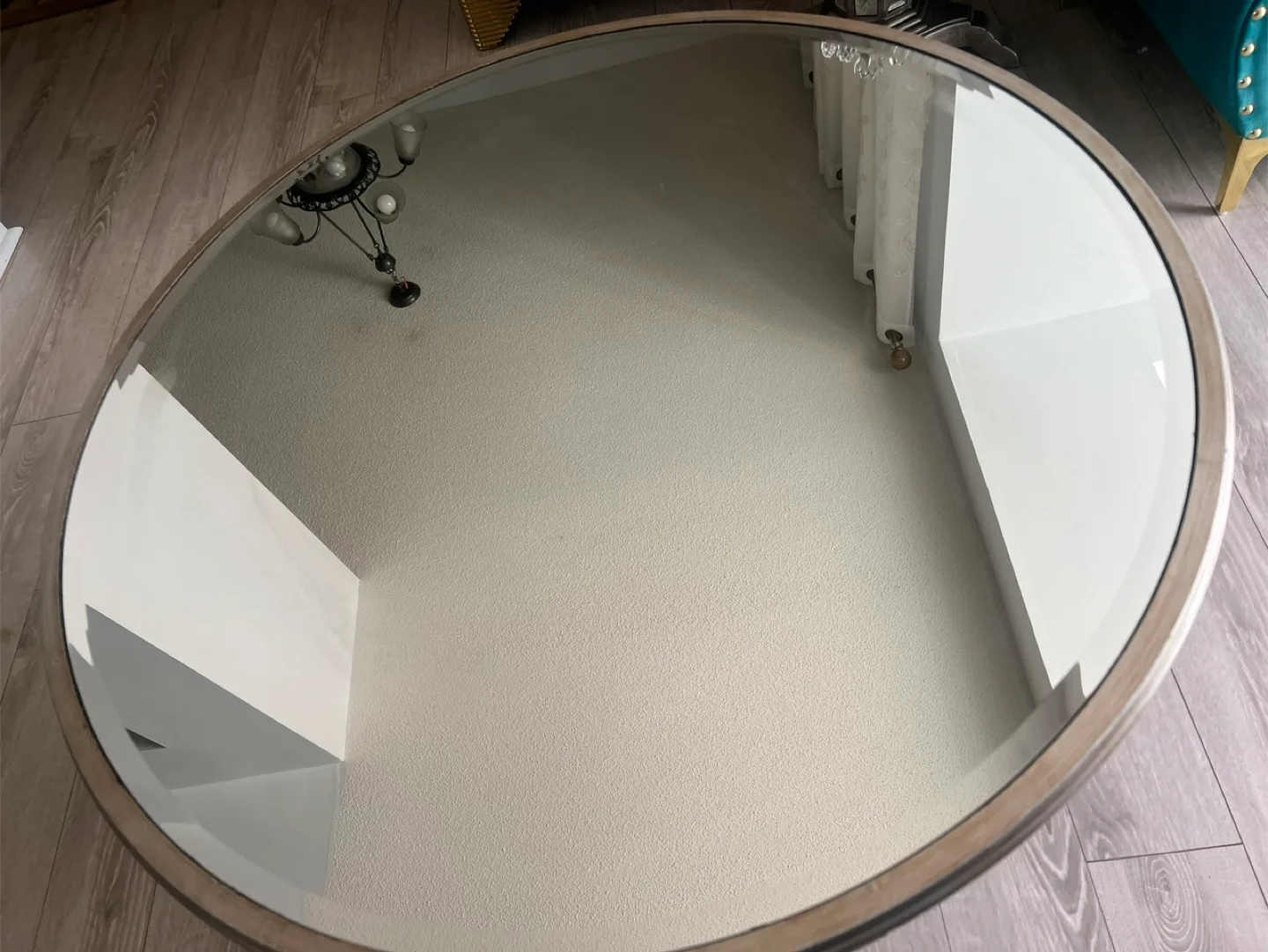 Silver wooden coffee table image indicator(5)