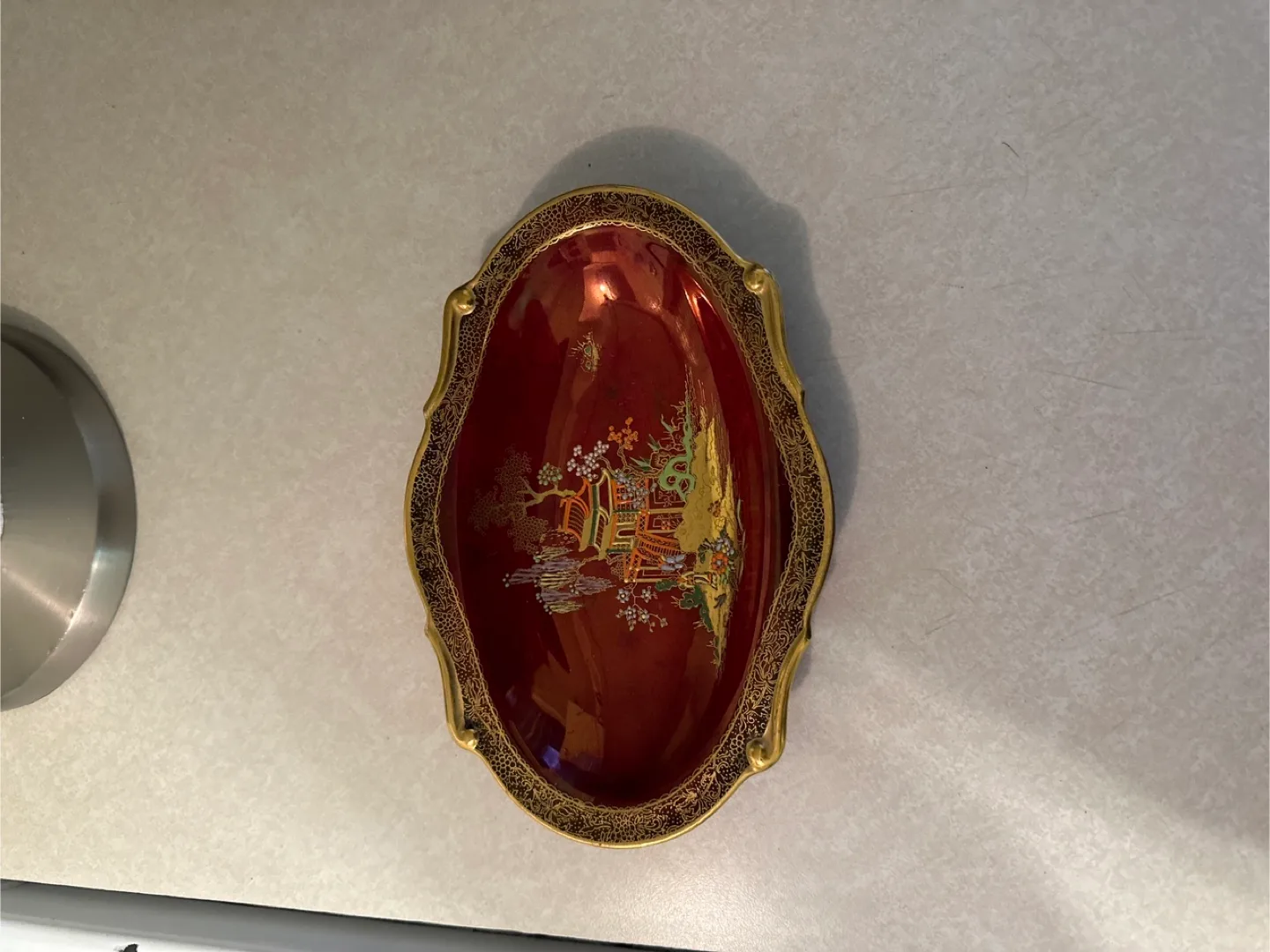 Carlton Ware Rouge Royale Dish thumbnail