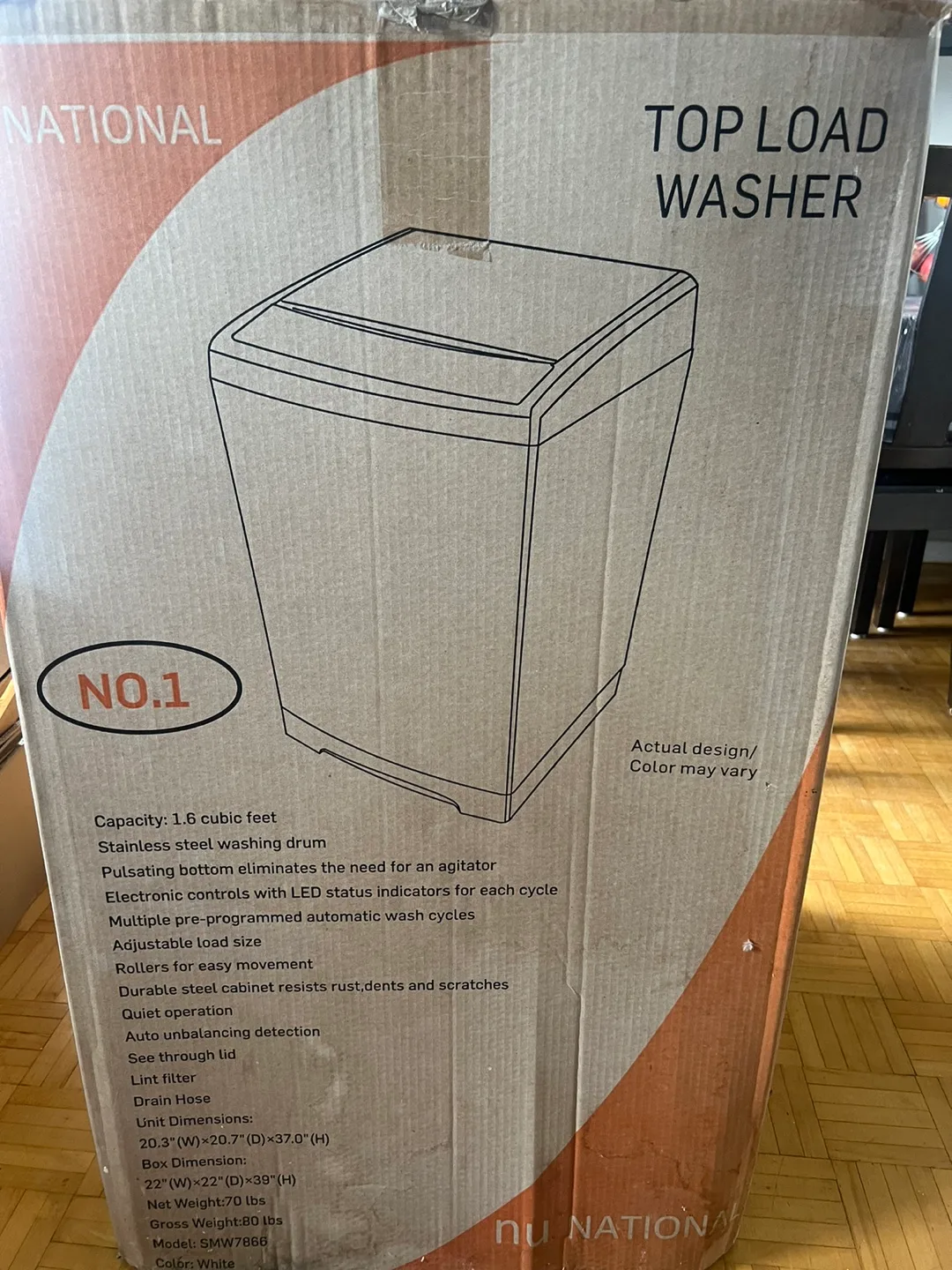 National Top Load Washer - image indicator(3)