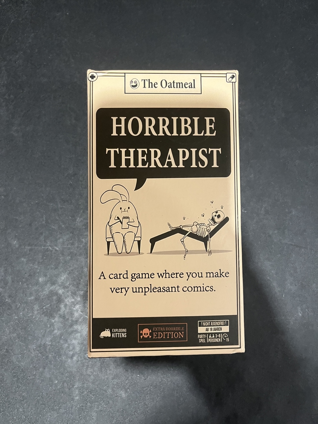 Horrible Therapist Card Game (Temu version)