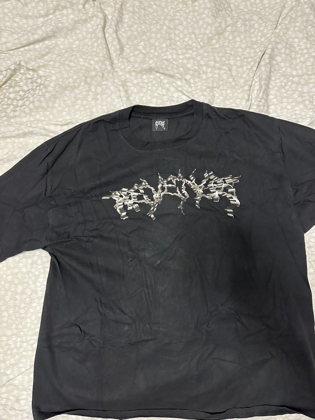 Revenge X-Large Black T-Shirt