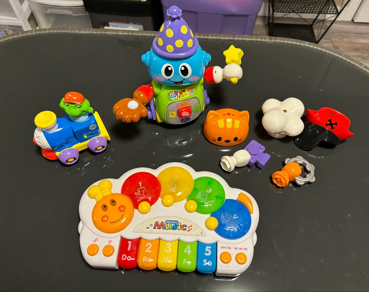 Lot of 4 Toddler Toys: VTech, LeapFrog, and More! thumbnail