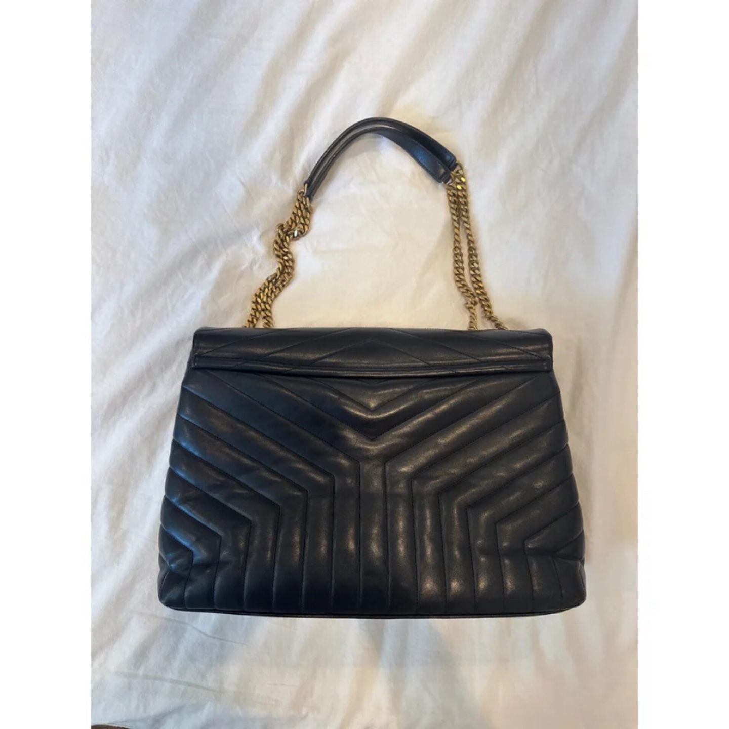 Saint Laurent Black Quilted Leather Chain Bag - photo 2
