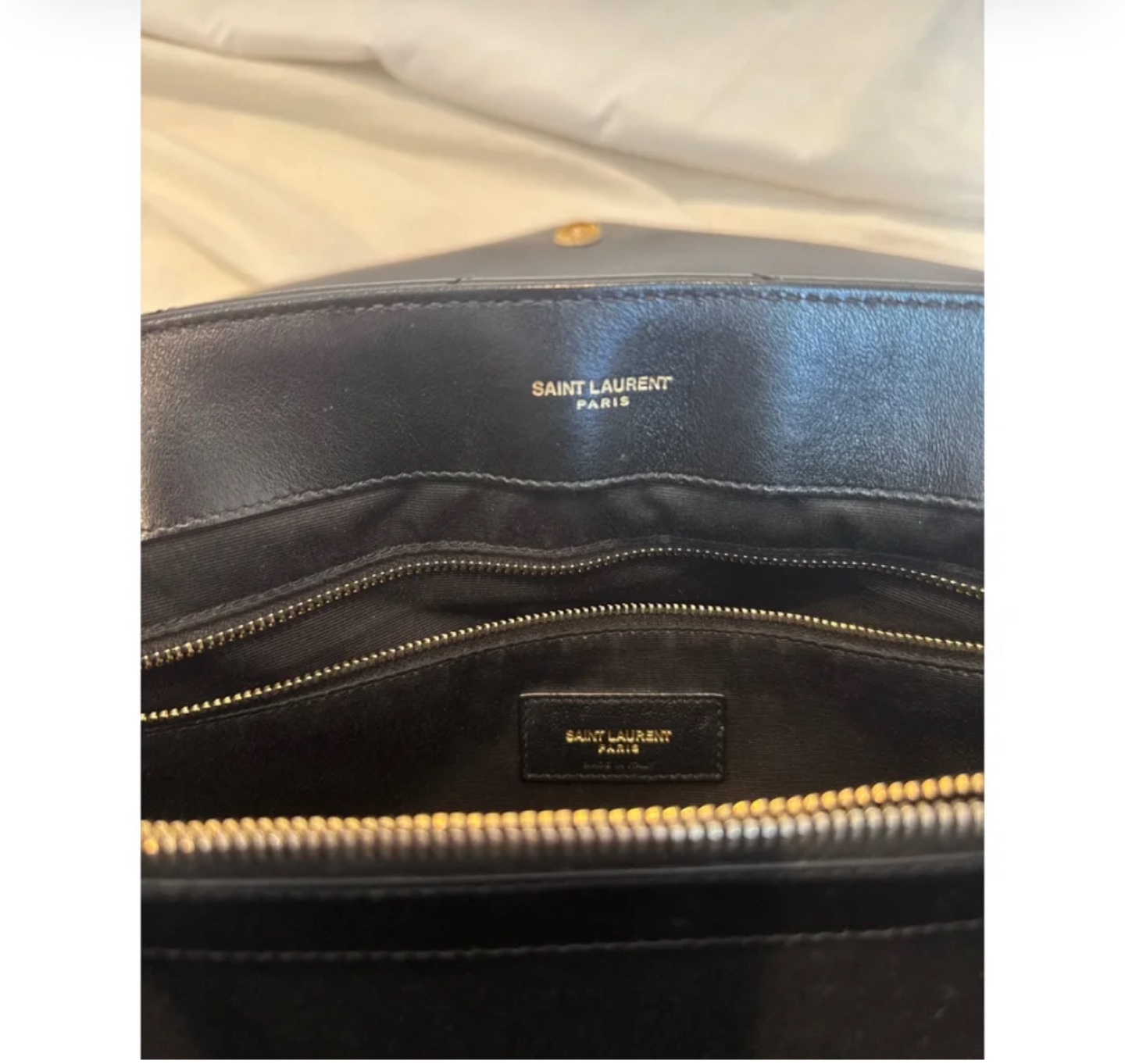 Saint Laurent Black Quilted Leather Chain Bag - photo 4