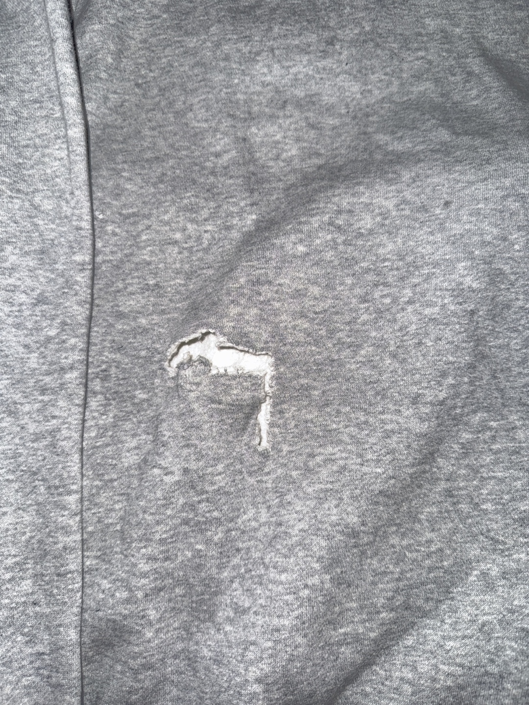 Calvin Klein Men's Grey Zip-Up Sweater - Size Medium - photo 3