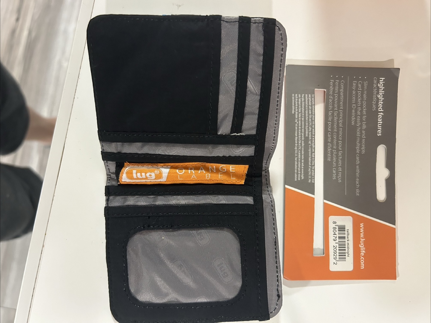 Lug Tailback Pocket Wallet - Orange Label - photo 2
