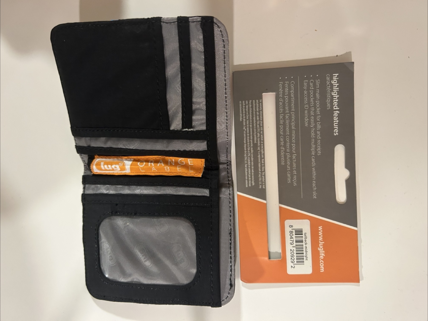 Lug Tailback Pocket Wallet - Orange Label - photo 3