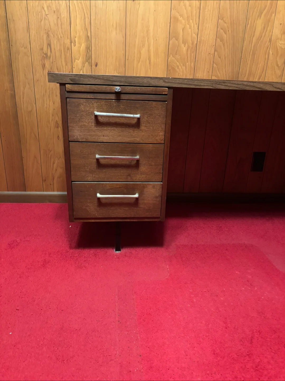 Mid-Century Modern Corner Desk image indicator(3)