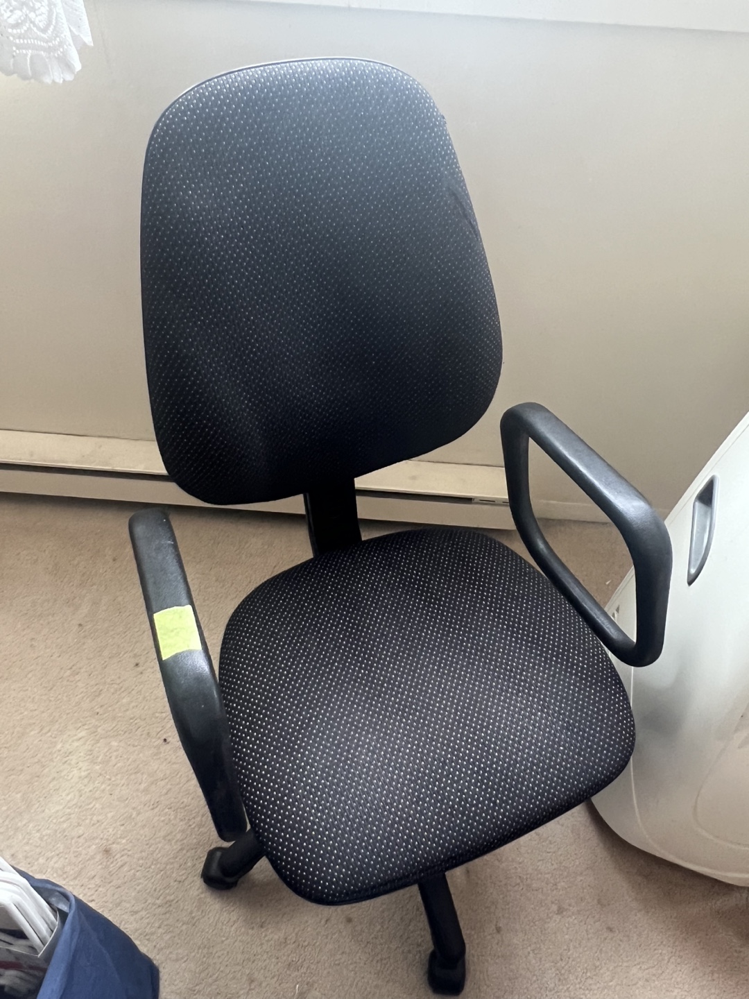 Black Office Chair with Arms