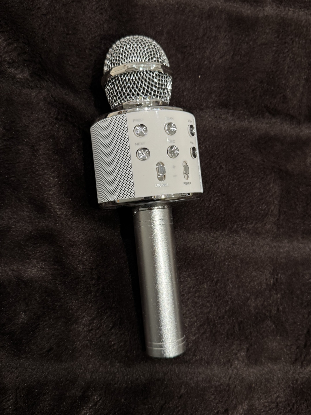 Portable Karaoke Microphone with Bluetooth and Speaker