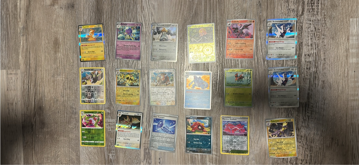 Pokemon holos & reverse holos