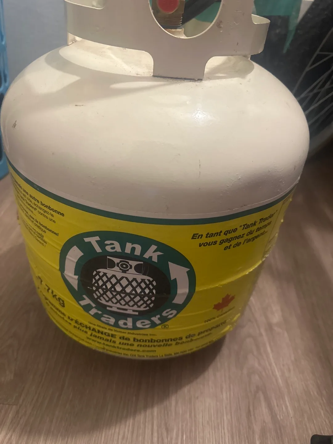🏒7.7kg Tank Traders Propane Tank thumbnail