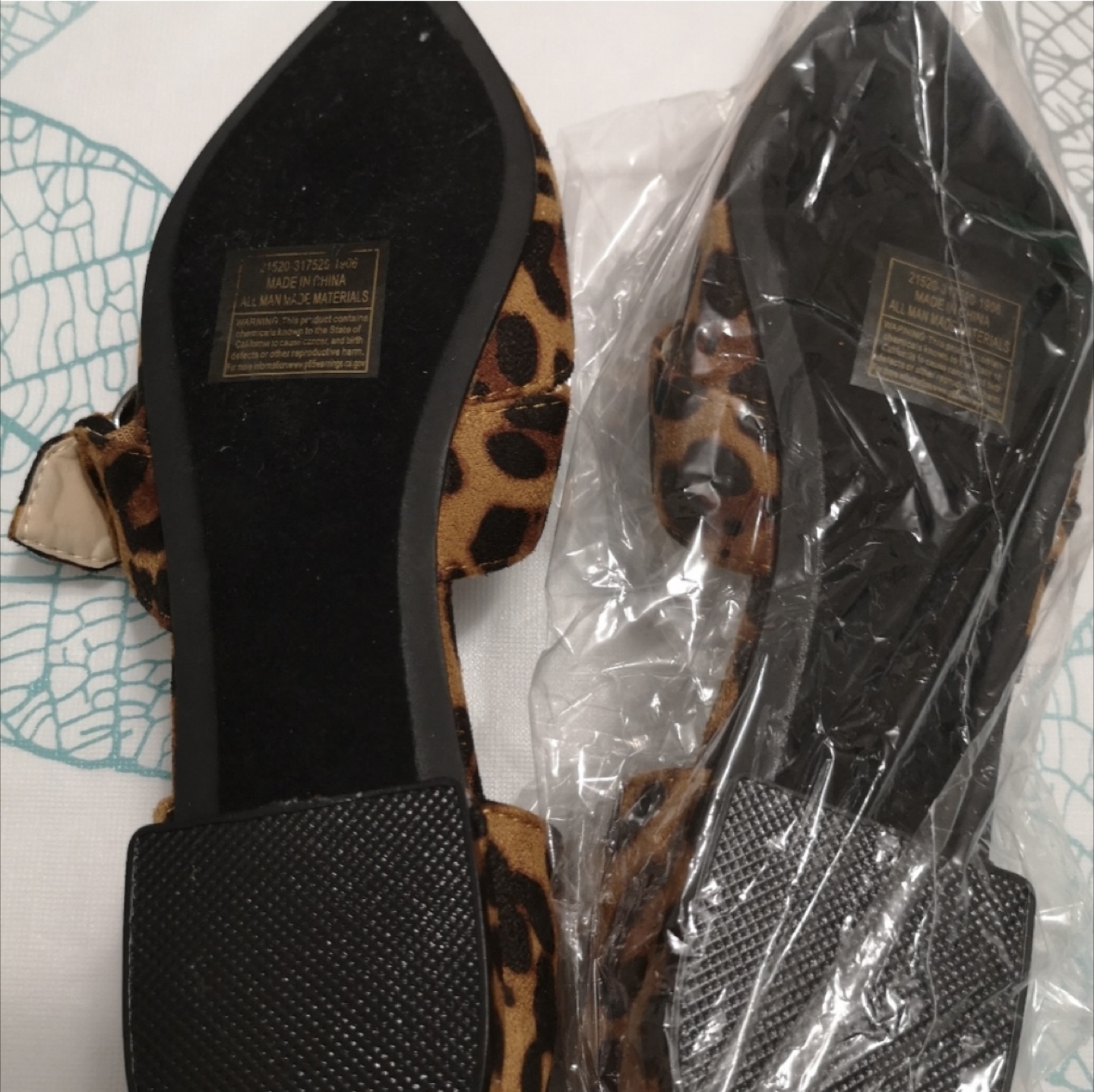Leopard Print Flats - Size 6 - photo 2