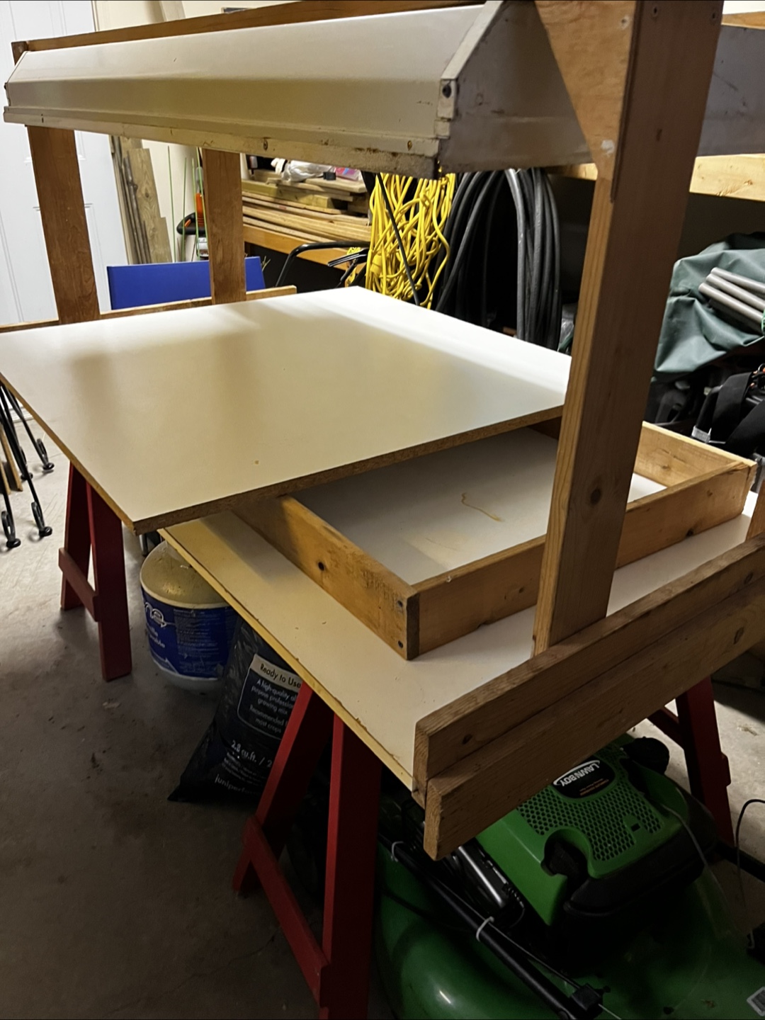 Homemade Seedling Grow Station with Light - photo 3