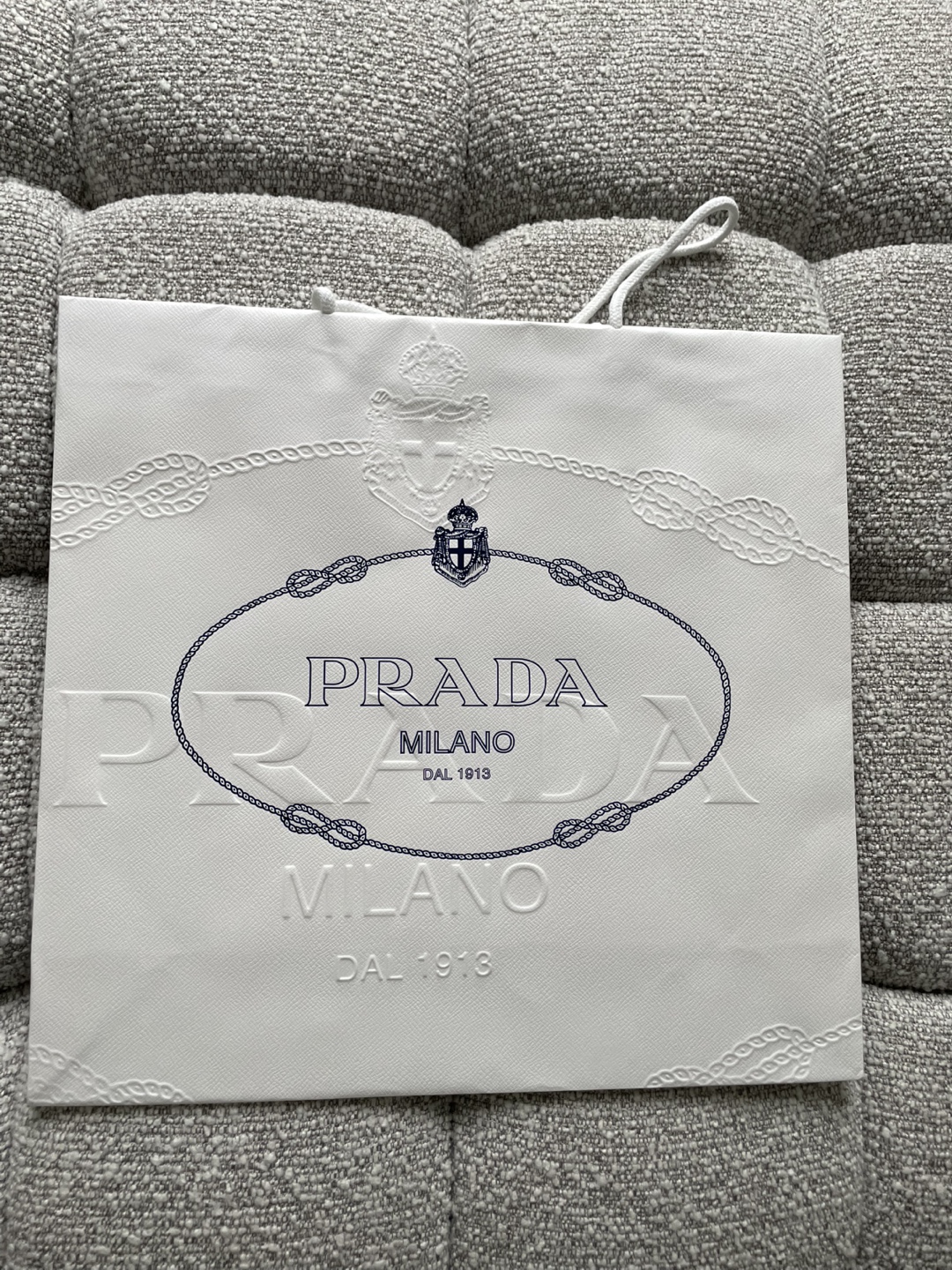 Authentic Prada Shopping Bag