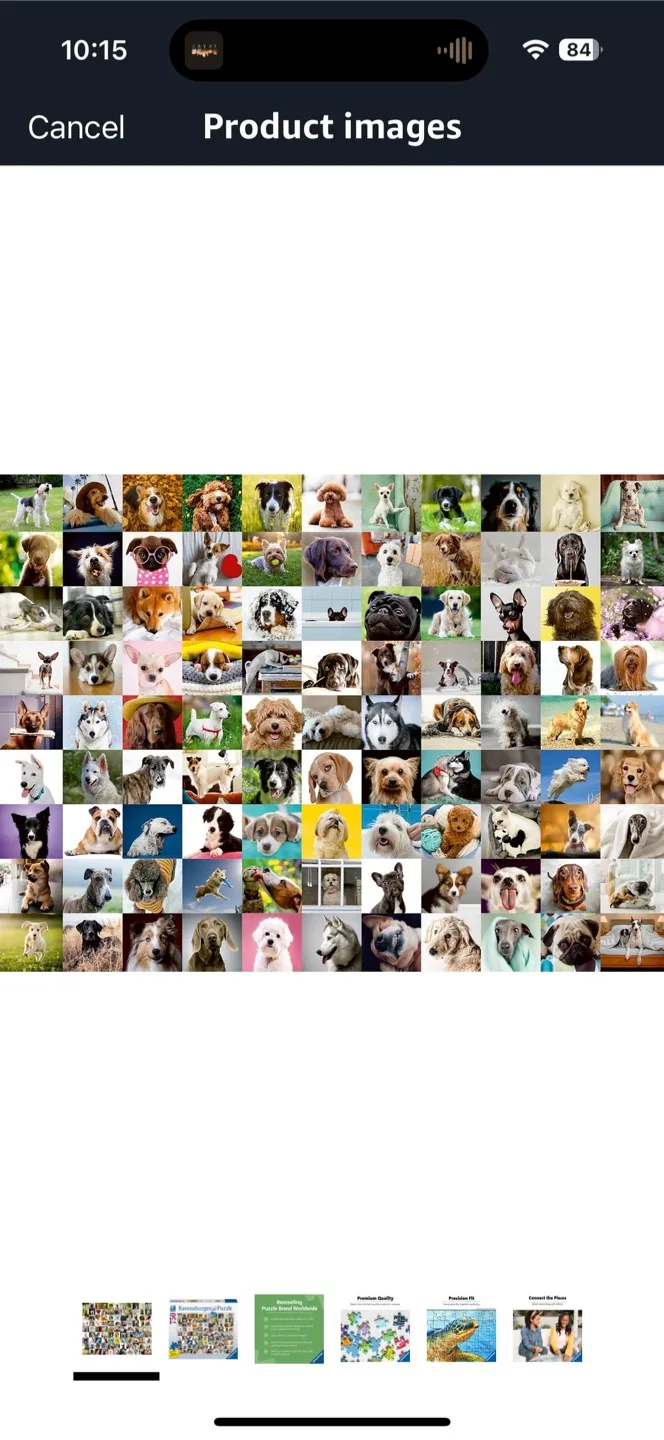 Ravensburger 1000 Piece Dog Puzzle - New in Box image indicator(2)