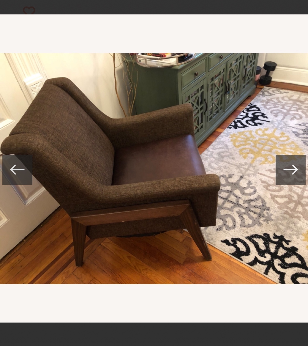Mid-Century Modern Accent Chair - photo 4