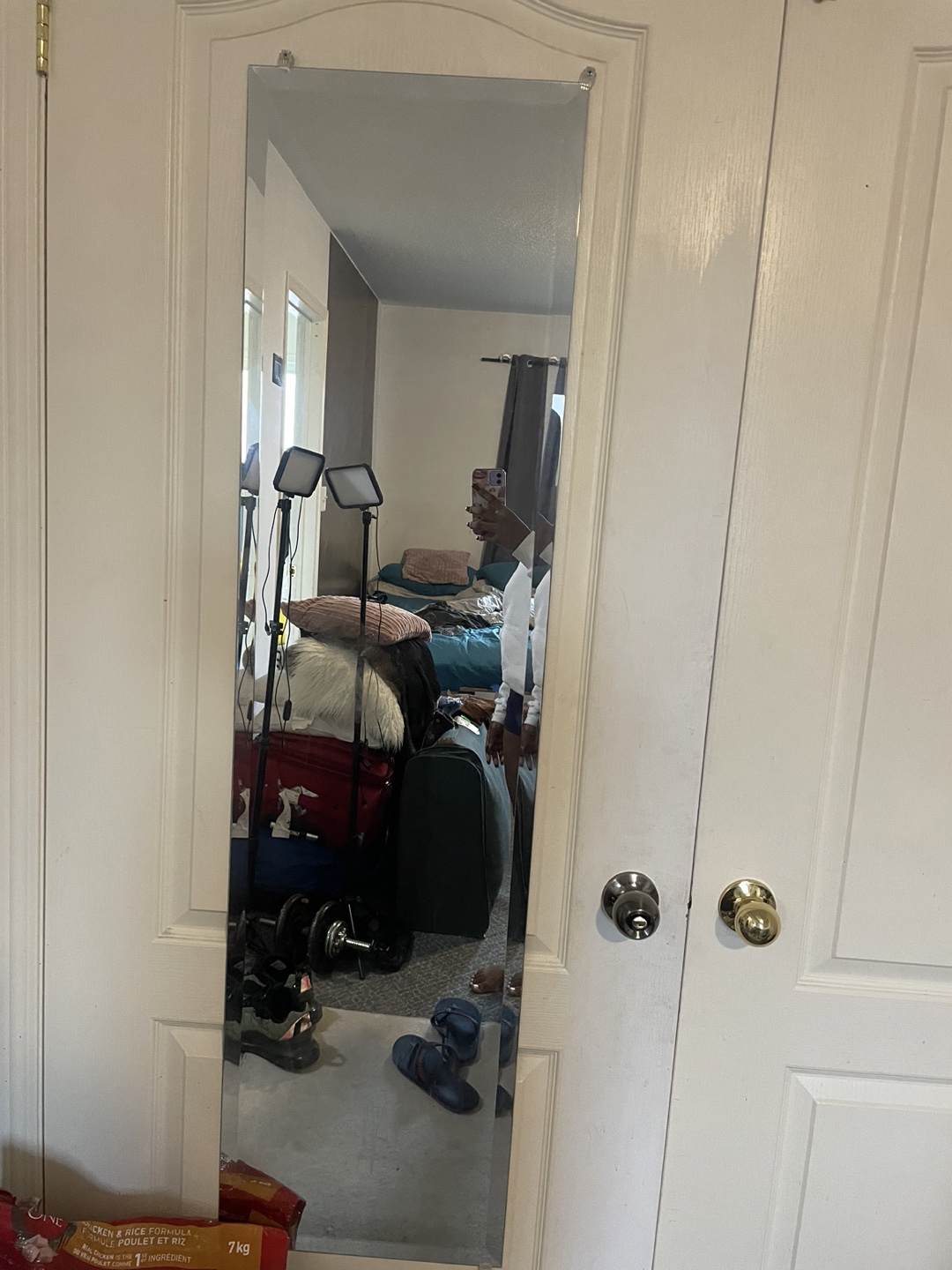 Full Length Mirror - Door Mounted