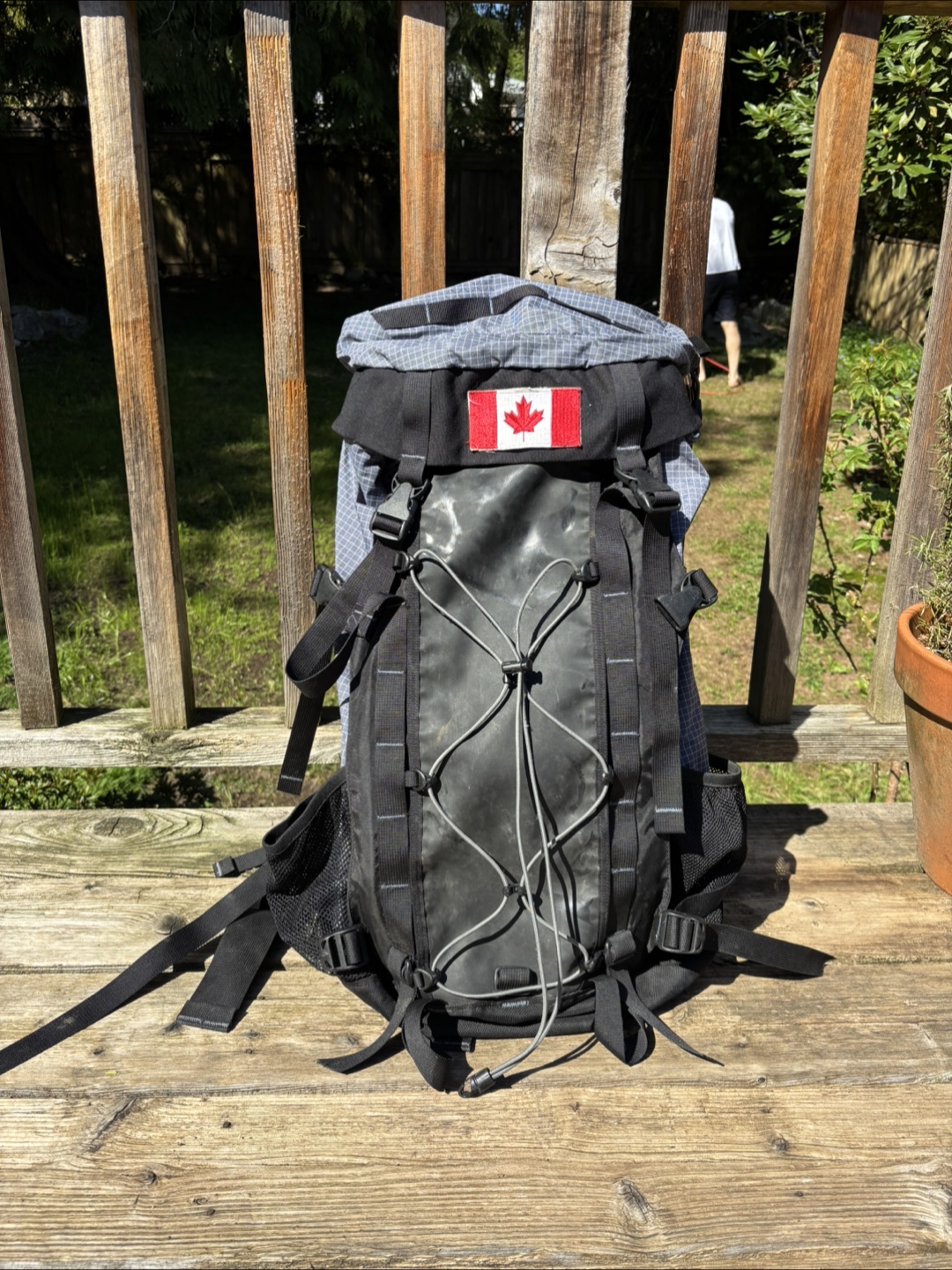 MEC 50L Travel Backpack - Purple/Grey/Black