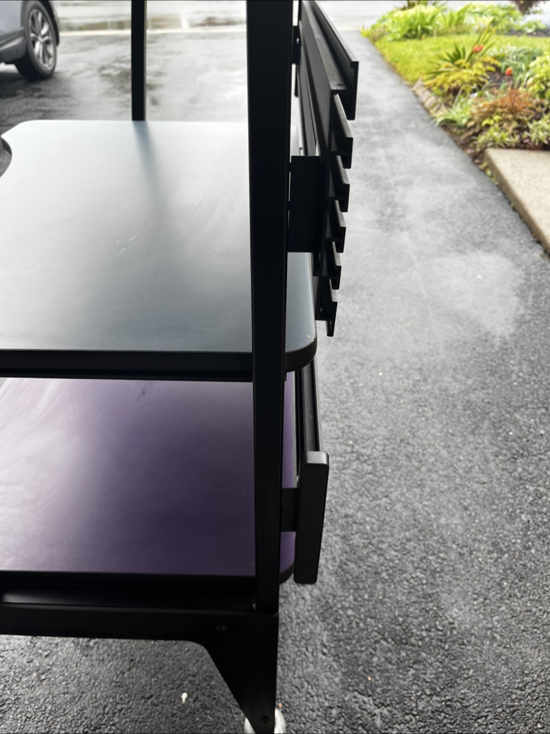Multi-tiered Display Stand on Wheels - photo 4