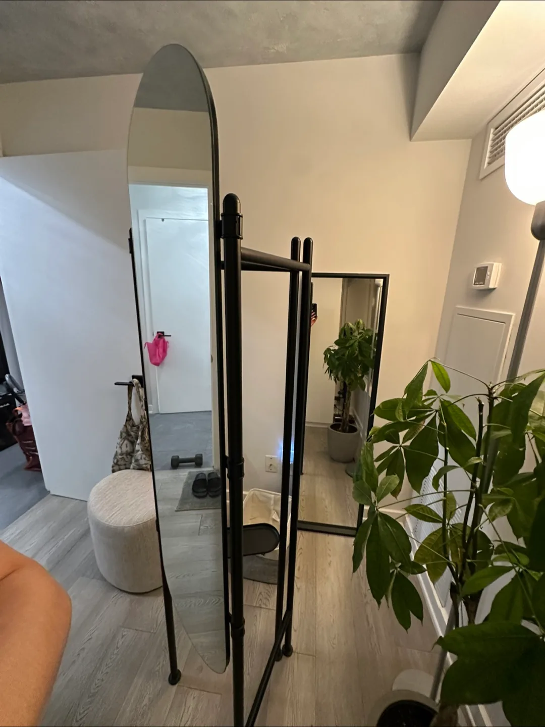 Umbra Full Length Mirror with Clothes Rack thumbnail