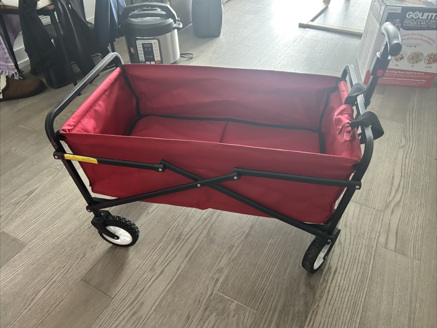 Seina Folding Wagon - Red - photo 3