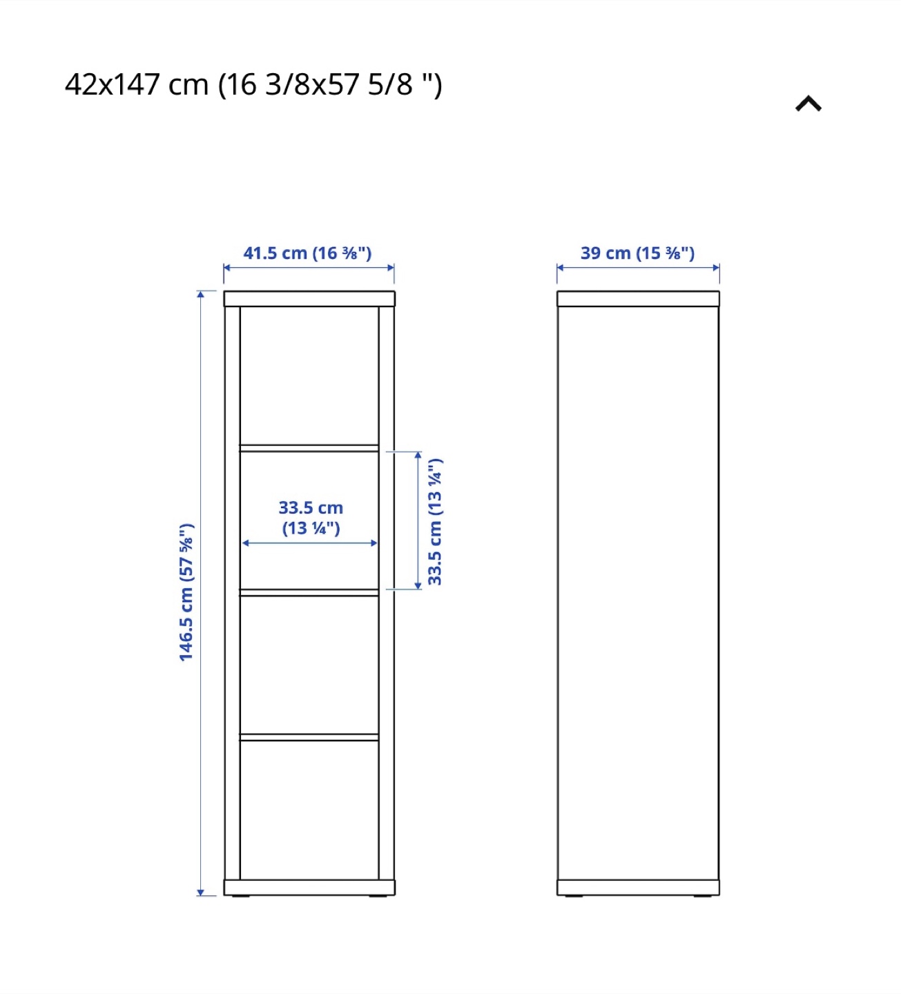 IKEA Kallax Shelf Unit with Four Fabric Boxes - photo 2