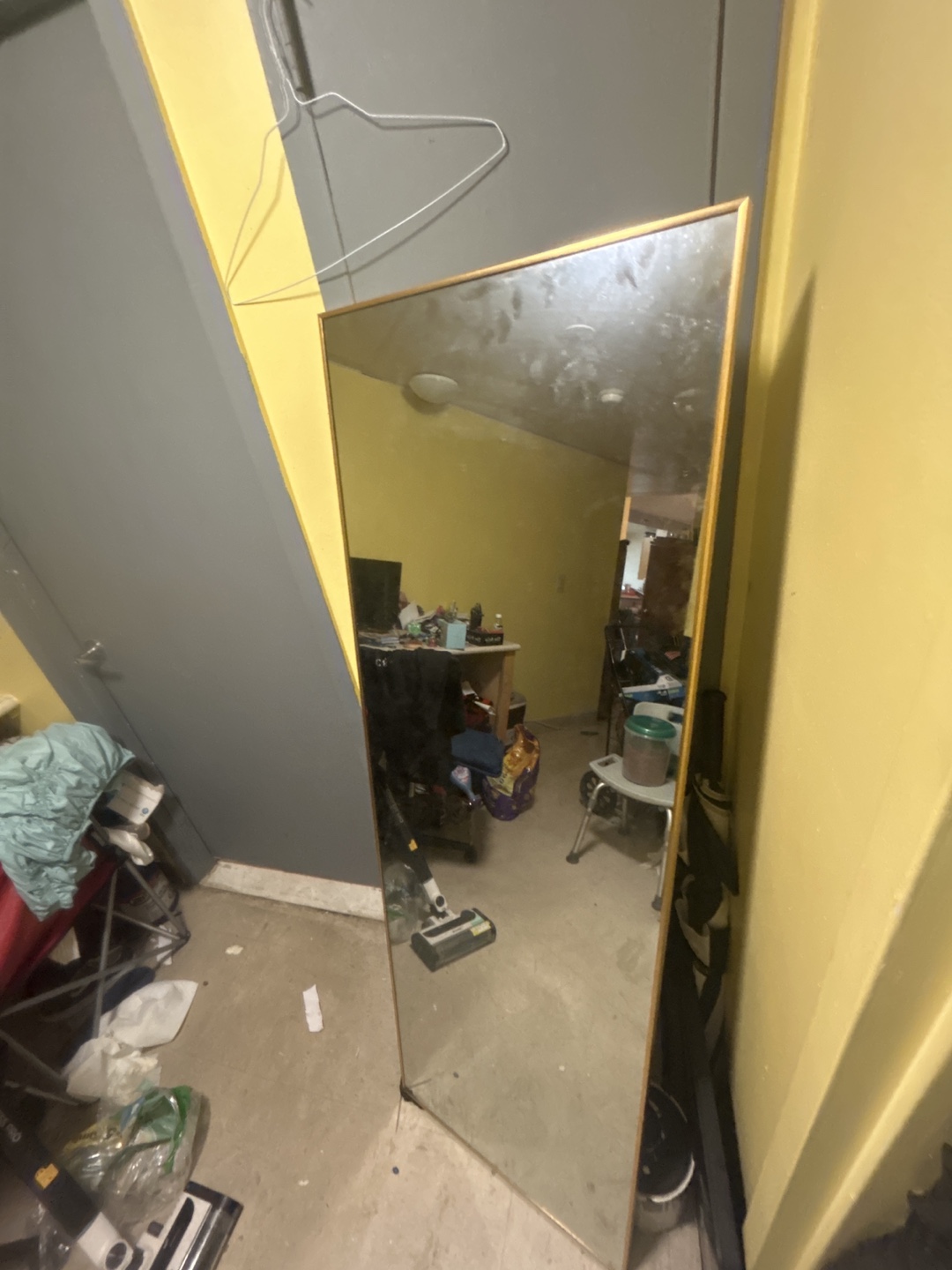 Full Length Gold Frame Mirror