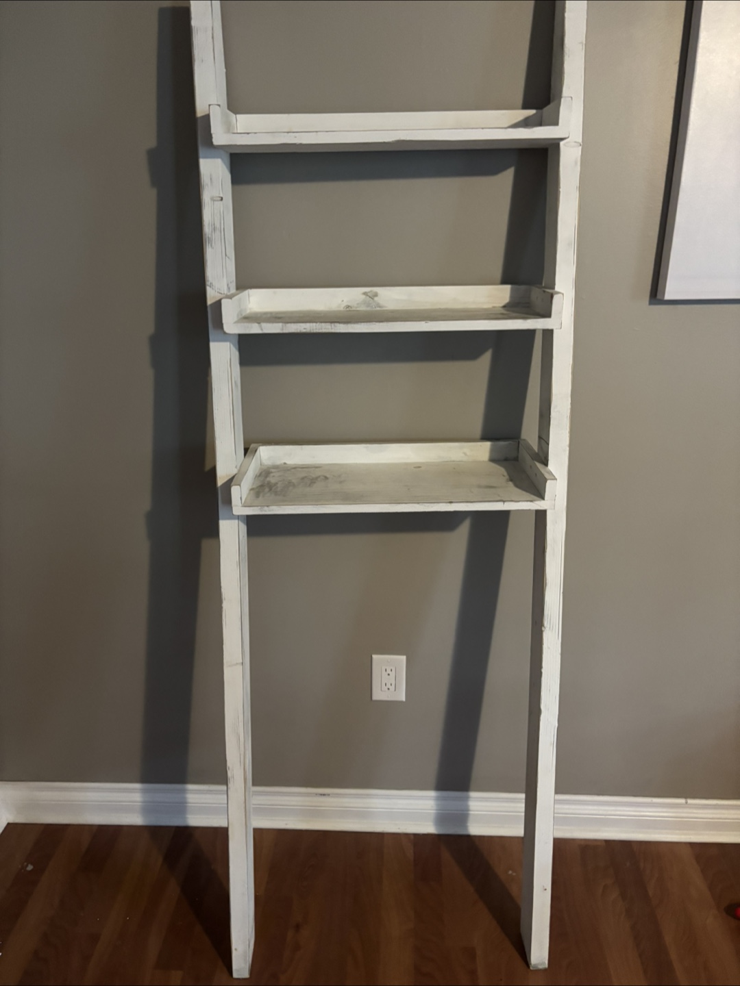White Ladder Shelf