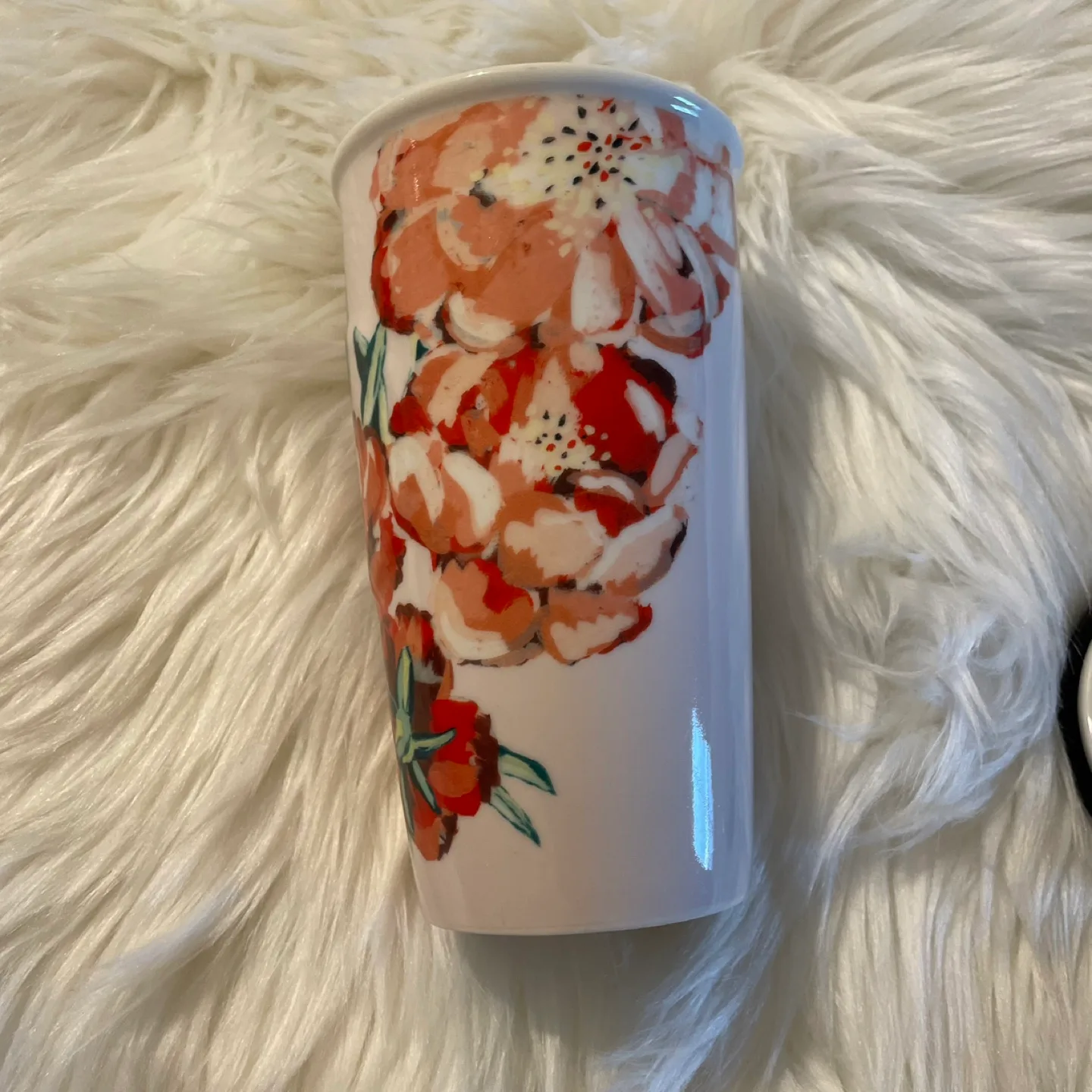 Starbucks Floral Ceramic Travel Mug image indicator(2)