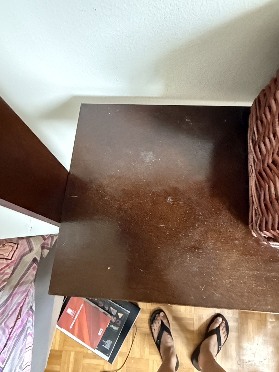 Dark Brown Wooden decorative shelf - photo 4