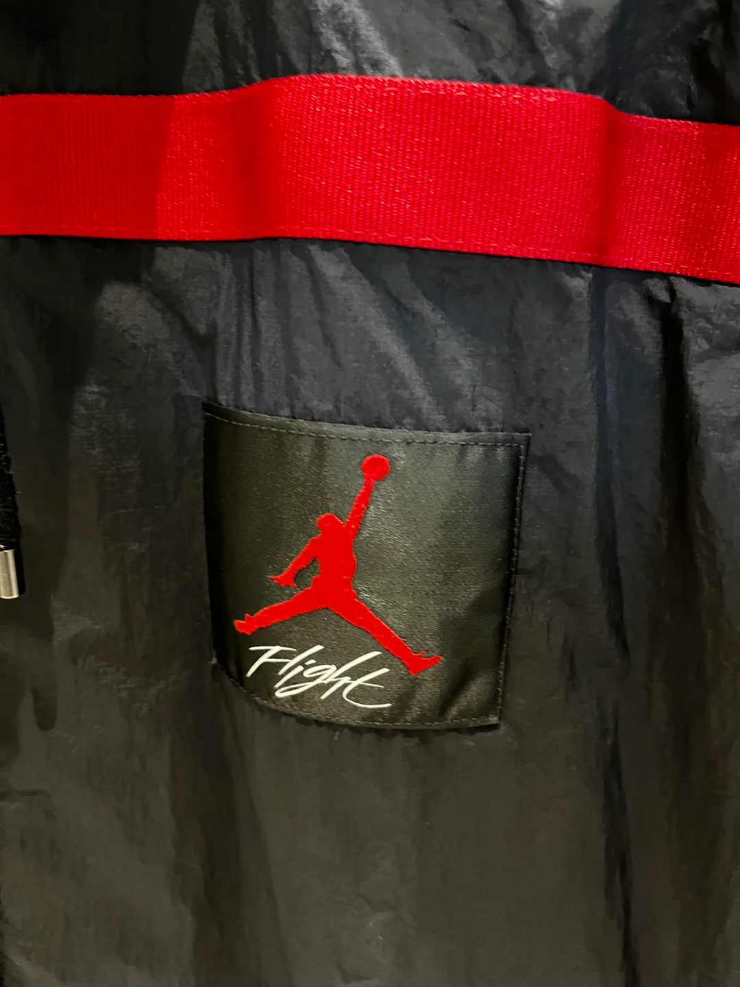 Nike Jordan Black & Red Windbreaker image indicator(3)