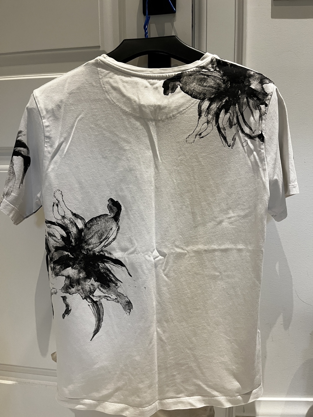Zara White-black T Shirt - photo 2