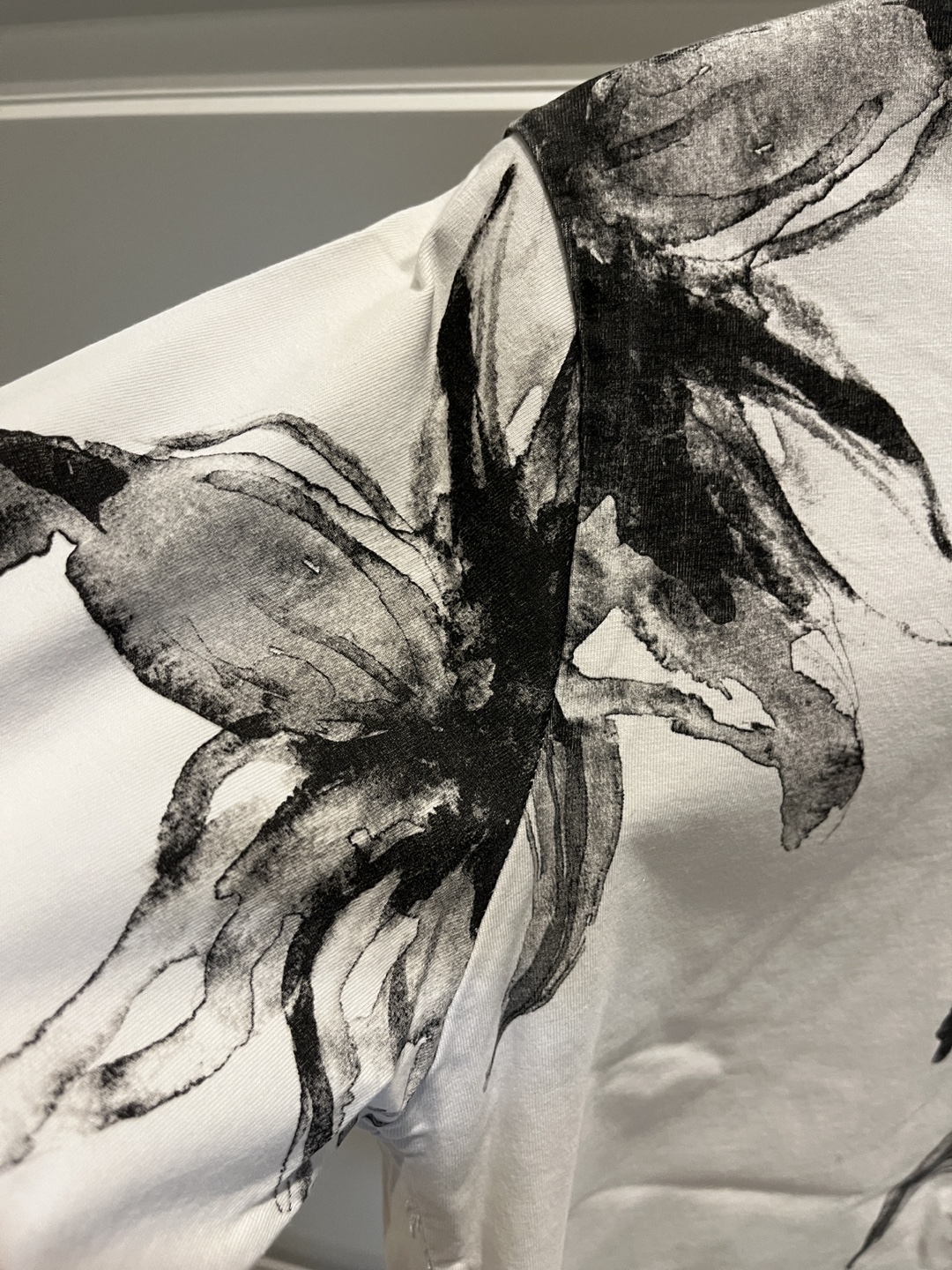 Zara White-black T Shirt - photo 3