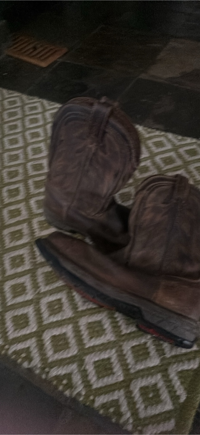 Red Wing Men's Brown Leather Boots Size 9.5 - photo 2