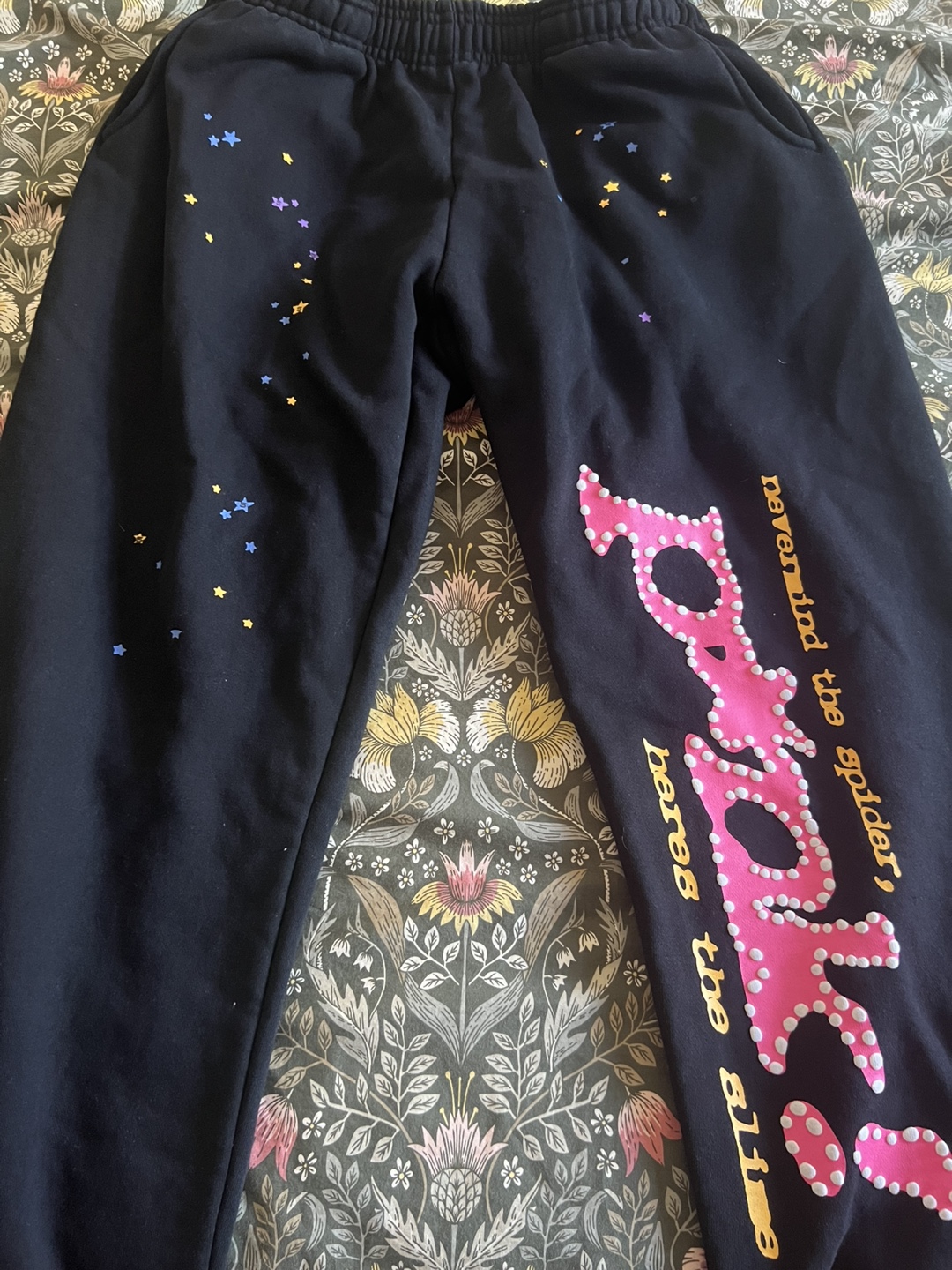 Pink! Sp5der Pants