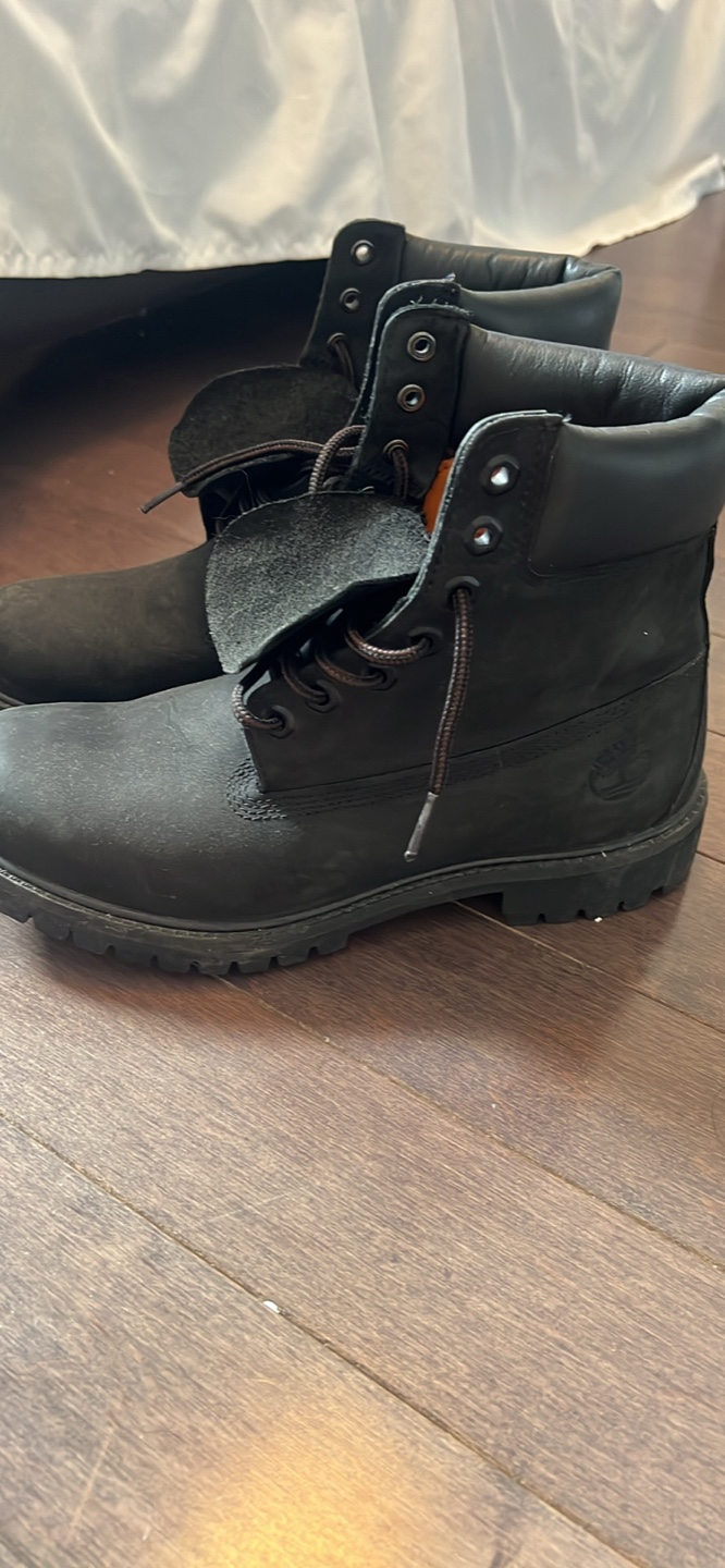 Timberland 6-Inch Premium Waterproof Boots - Black - Size 8.5M - photo 2