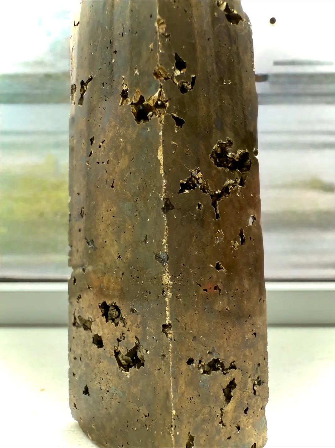 Pyrite Tower, Polished Crystal Point image indicator(3)