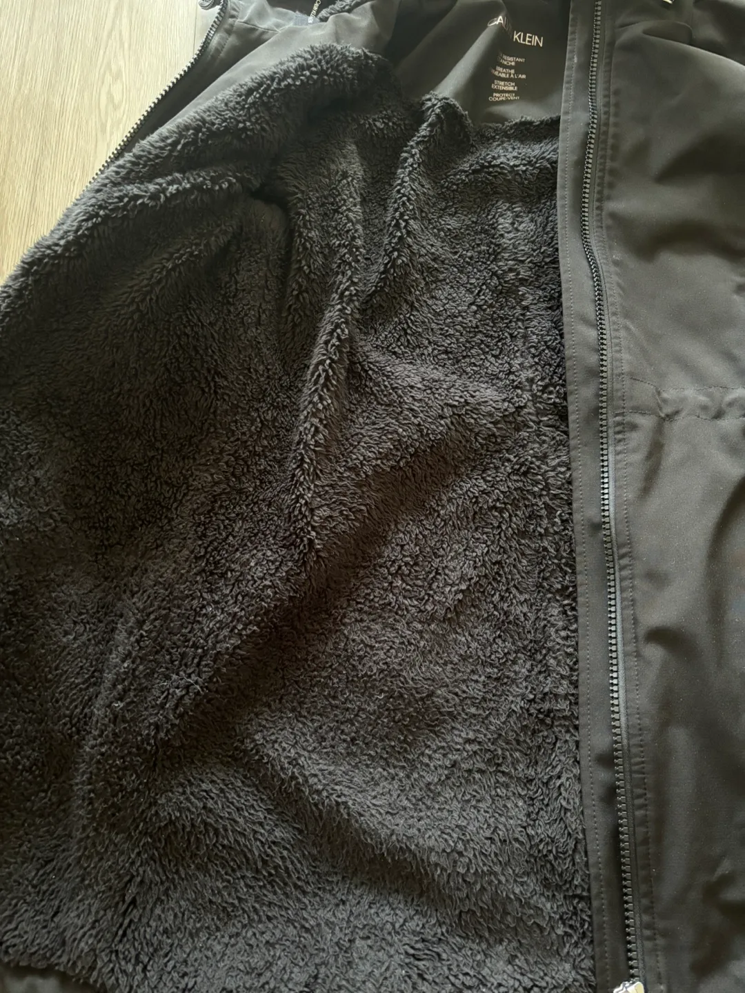 Calvin Klein water resistant fleece lined hoodied Winter Jacket image indicator(2)