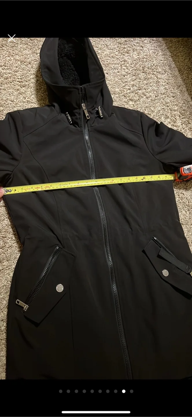 Calvin Klein water resistant fleece lined hoodied Winter Jacket image indicator(8)