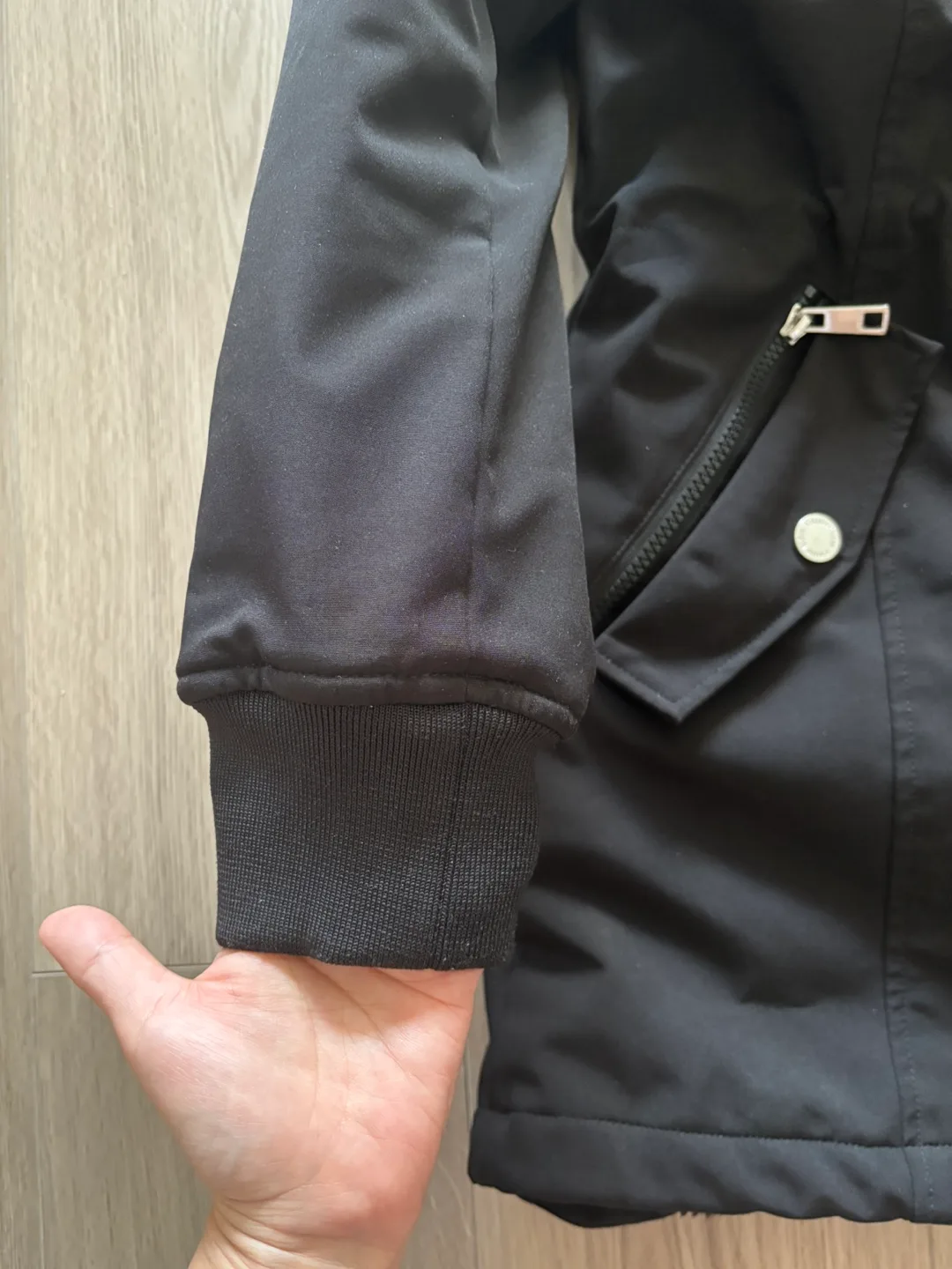 Calvin Klein water resistant fleece lined hoodied Winter Jacket image indicator(3)