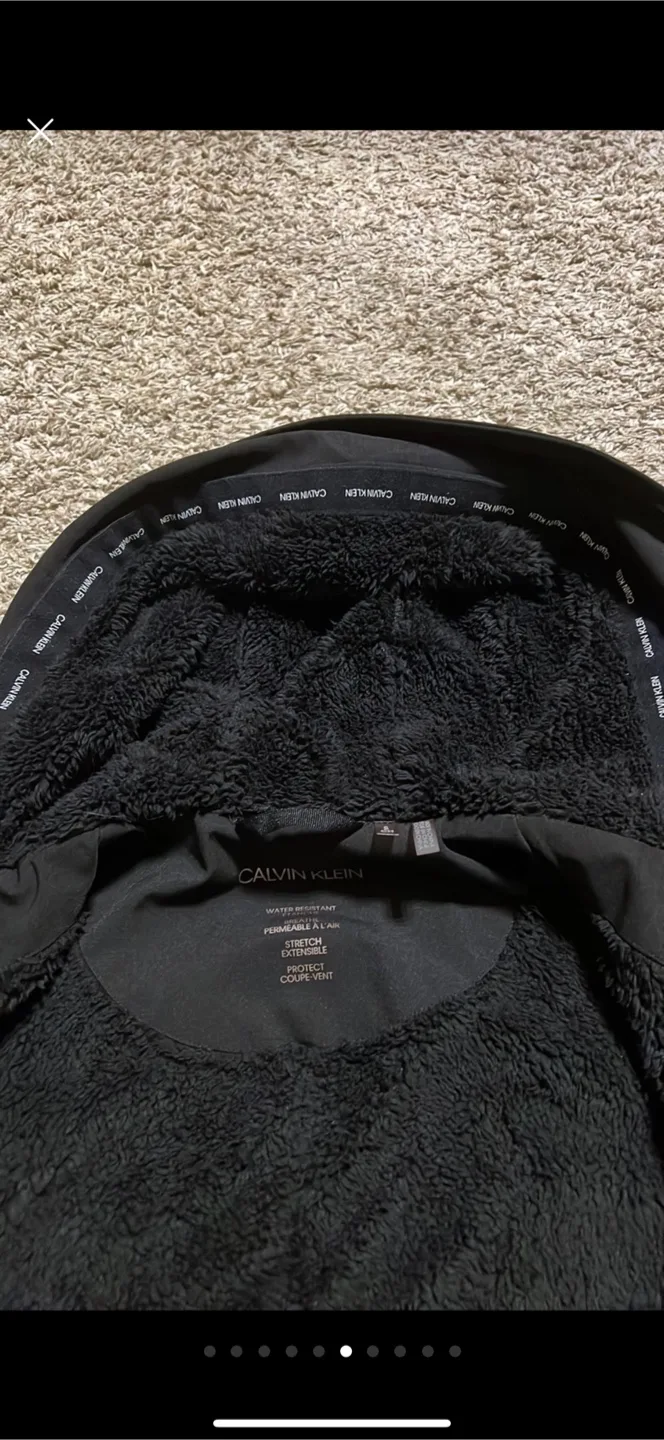 Calvin Klein water resistant fleece lined hoodied Winter Jacket image indicator(10)